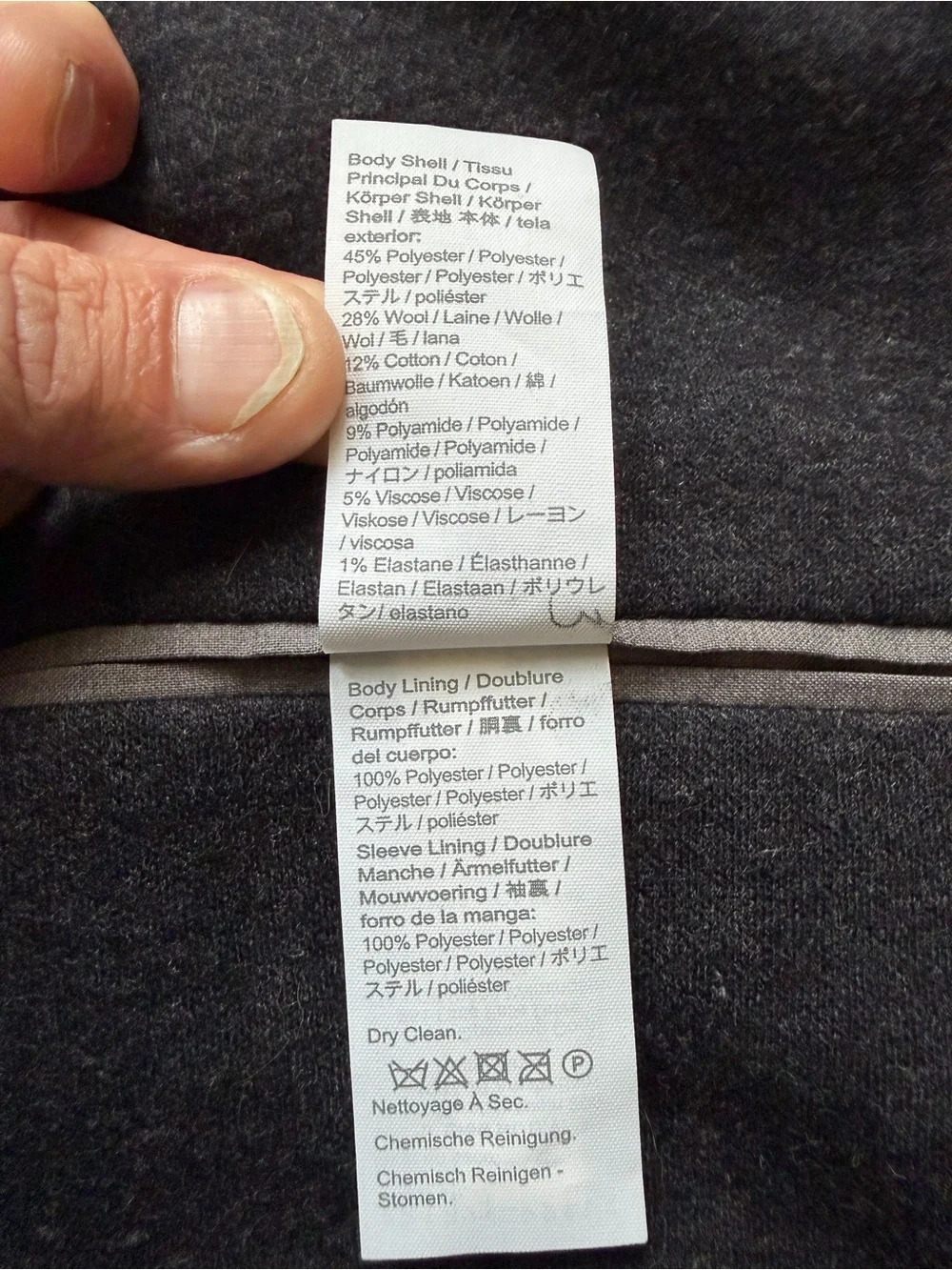 J. Crew tailored pea